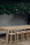 Τραπέζι Φαγητού από Ξύλο Teak Space 90x220x75cm