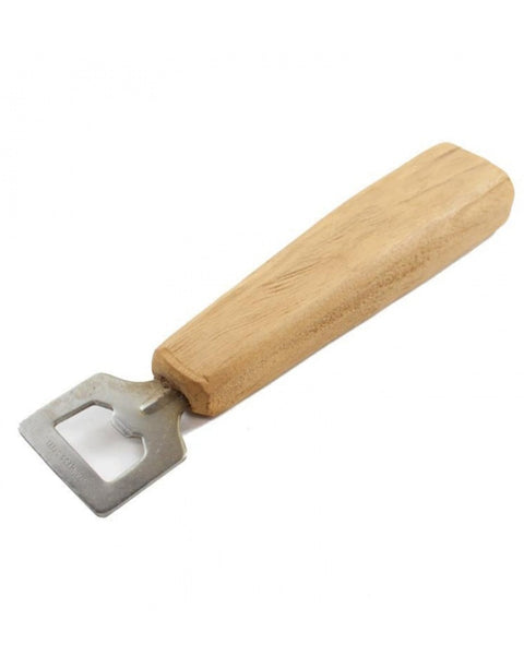 Ανοξείδωτο Ανοιχτήρι με Λαβή από Ξύλο Teak Open 5x3x20cm