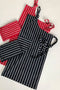 Ριγέ Ολόσωμη Ποδιά Μπούστου Stripes 60x90cm 2 Αποχρώσεις