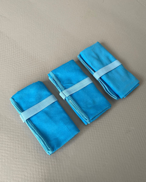 Πετσέτα Χειρός Survivor 50x50cm σε 3 Αποχρώσεις-Άκουα