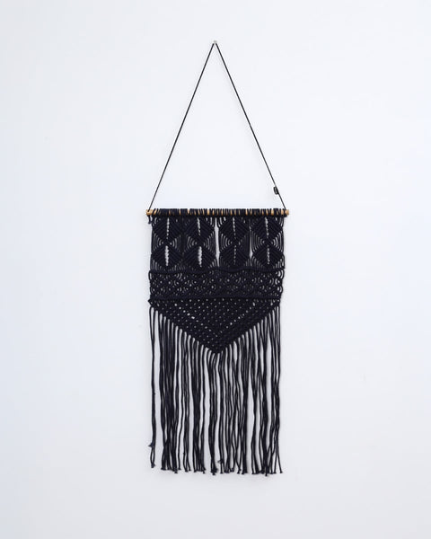 Boho Διακοσμητικό Τοίχου Macrame Tagger-Μπλε Σκούρο