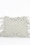 Boho Βαμβακερή Macrame Μαξιλαροθήκη Φιγούρας Tagger σε 8 Αποχρώσεις-Γκρι