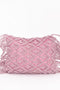 Boho Βαμβακερή Macrame Μαξιλαροθήκη Φιγούρας Tagger σε 8 Αποχρώσεις-Πούδρα