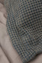3D Βαμβακερή Stonewashed Μαύρη- Γκρι Oxford Μαξιλαροθήκη Taline