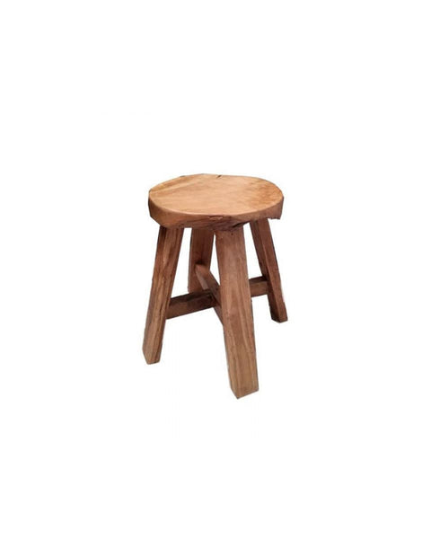 Σκαμπώ Teak Bliq 45x45x45cm