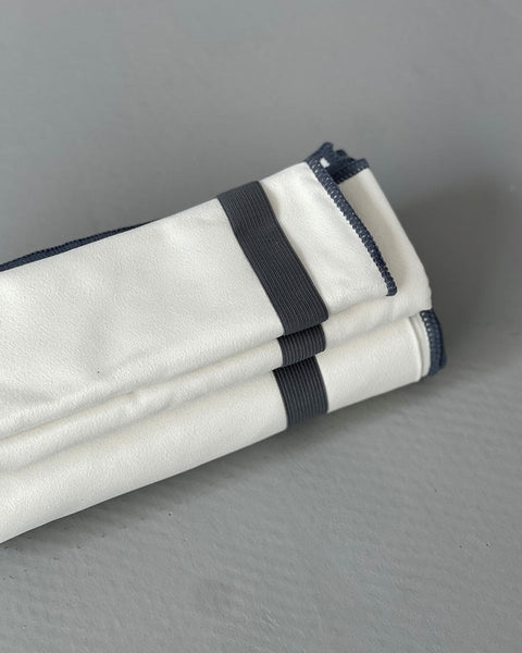 Μπεζ Quick Dry Αθλητική Πετσέτα Ανθρακί Ρέλι Yoga-Travel-Sports Thor σε 3 Διαστάσεις