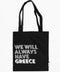 Βαμβακερή Μαύρη Τσάντα Tote Bag Memories Tomy K 37x40cm
