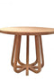 Τραπέζι από Ξύλο Teak Braid 100x100x75cm