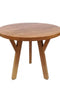 Τραπέζι από Μασίφ Ξύλο Teak Silva 100x100x75cm
