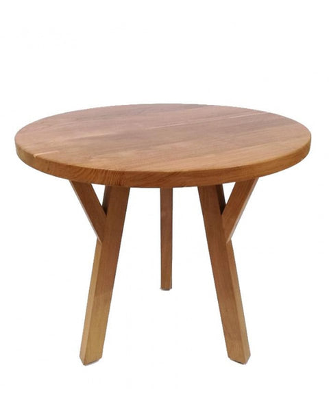 Τραπέζι από Μασίφ Ξύλο Teak Silva 100x100x75cm