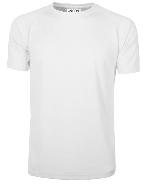 Κοντομάνικη Μπλούζα T-Shirt Τεχνολογία Dri- FIT Basic Line σε 5 Αποχρώσεις-Άσπρο-X Small
