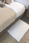 Ξενοδοχειακό Λευκό Πατάκι Memory Foam με Αποσπώμενο Κάλυμμα Turn Down Mat 50x70+2cm