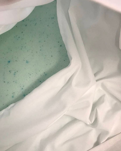 Ξενοδοχειακό Λευκό Πατάκι Memory Foam με Αποσπώμενο Κάλυμμα Turn Down Mat 50x70+2cm