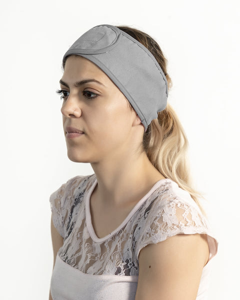 Κορδέλα Μαλλιών για Sport &amp; Beαute με Velcro Survivor σε 4 Αποχρώσεις-Γκρι