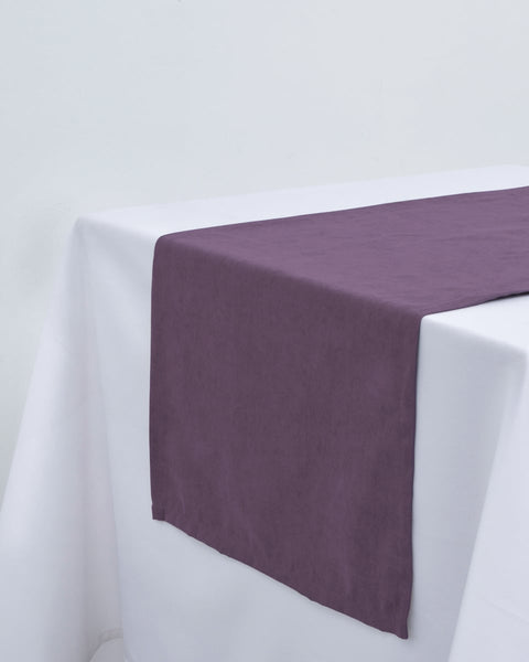 Βελούδινη Τραβέρσα Velvet Suede σε 5 Αποχρώσεις-Μελιτζανί