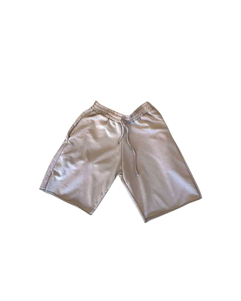 Βαμβακερή French Terry Βερμούδα Basic Line σε 5 Αποχρώσεις-Μπεζ-Large