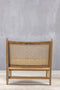 Lounge Natural Ξύλινη Πολυθρόνα Vimet 54x69x63cm