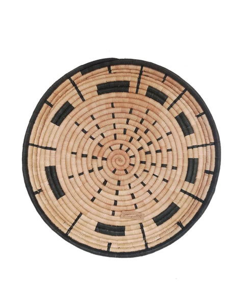 Διακοσμητικό Τοίχου από Φύλλα Φοίνικα Wall Disk σε 9 Σχέδια &amp; 3 Μεγέθη-Design 5-Large Φ 50cm