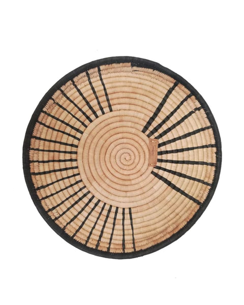 Διακοσμητικό Τοίχου από Φύλλα Φοίνικα Wall Disk σε 9 Σχέδια &amp; 3 Μεγέθη-Design 7-Large Φ 50cm