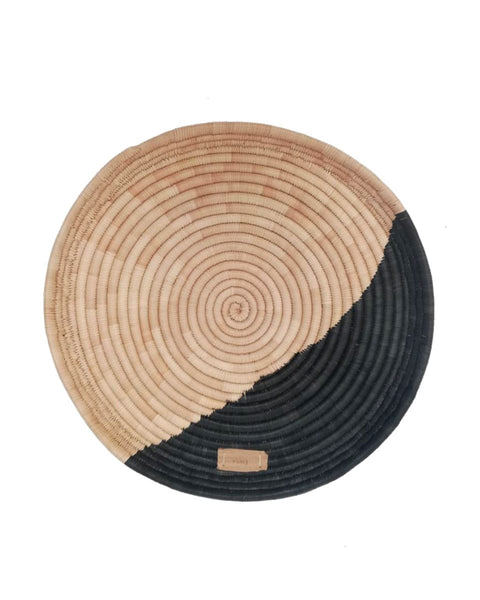Διακοσμητικό Τοίχου από Φύλλα Φοίνικα Wall Disk σε 9 Σχέδια &amp; 3 Μεγέθη-Design 8-Large Φ 50cm