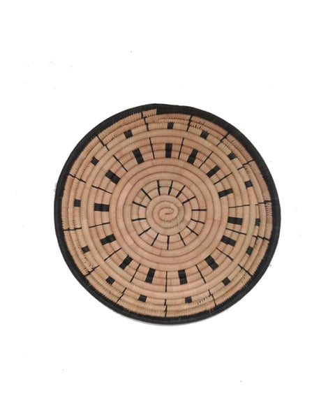 Διακοσμητικό Τοίχου από Φύλλα Φοίνικα Wall Disk σε 9 Σχέδια &amp;amp; 3 Μεγέθη-Design 1-Medium Φ 40cm