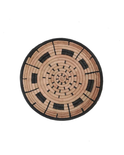 Διακοσμητικό Τοίχου από Φύλλα Φοίνικα Wall Disk σε 9 Σχέδια &amp;amp; 3 Μεγέθη-Design 5-Medium Φ 40cm