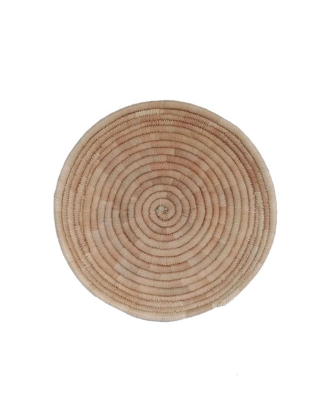 Διακοσμητικό Τοίχου από Φύλλα Φοίνικα Wall Disk σε 9 Σχέδια &amp;amp; 3 Μεγέθη-Design 9 Natural-Medium Φ 40cm