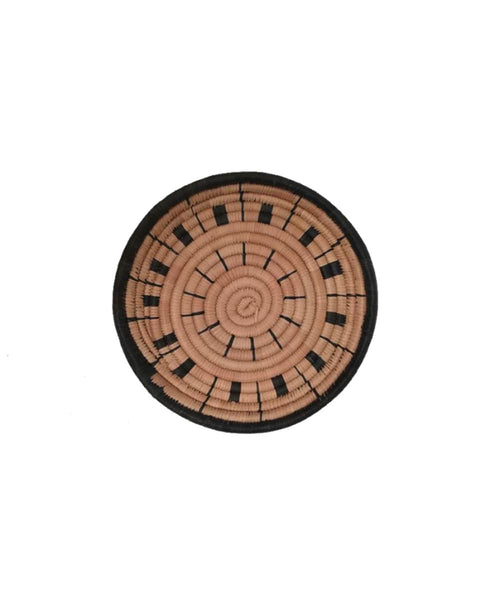 Διακοσμητικό Τοίχου από Φύλλα Φοίνικα Wall Disk σε 9 Σχέδια &amp;amp; 3 Μεγέθη-Design 1-Small Φ 30cm