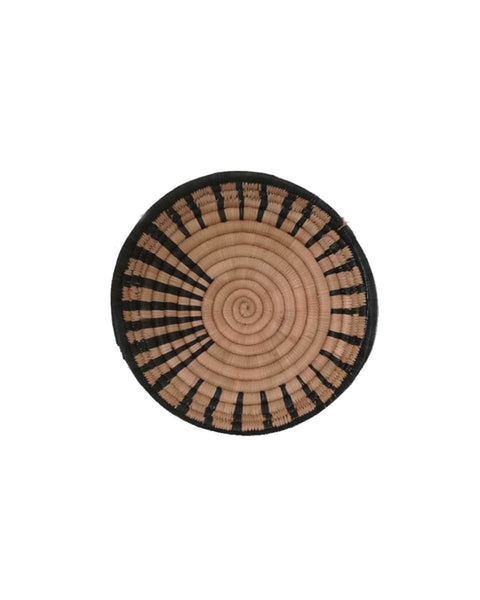 Διακοσμητικό Τοίχου από Φύλλα Φοίνικα Wall Disk σε 9 Σχέδια &amp;amp; 3 Μεγέθη-Design 7-Small Φ 30cm