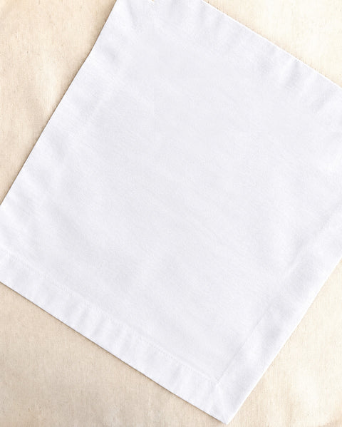 White Yohana Dinner Napkin 50x50cm