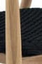 Πολυθρόνα Από Ξύλο Teak με Μαξιλάρι Antonia 50x60x80cm