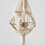 Boho Βαμβακερό Χειροποίητο Macrame Για Γλάστρα Elm 99cm