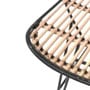 Ψηλό Σκαμπώ απο Φυσικό Rattan Flander 45x60x65/96cm