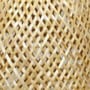 Rattan Φωτιστικό Κέλυφος Οροφής Bottle 30x30x55cm
