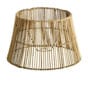 Rattan Φωτιστικό Κέλυφος Οροφής Lael 37x50x22cm