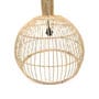 Rattan Φωτιστικό Κέλυφος Οροφής Naara Small 40x40x40cm