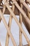 Σκαμπώ από Φυσικό Rattan με Στρογγυλό Μαξιλάρι Gloat 39x39x45cm