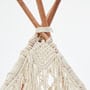 Boho Μακραμέ Διακοσμητική Τέντα Teepee Hale 122x122cm