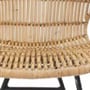 Καρέκλα απο Φυσικό Rattan Looks 48.5x62x93cm
