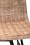 Πλεκτή Χειροποίητη Καρέκλα από Φυσικό Rattan Nina 44x55x47.5cm