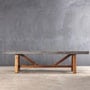 GFRC Πάγκος Concrete Fiberglass Kesar 40x180x45cm