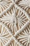 Boho Βαμβακερή Macrame Μαξιλαροθήκη Φιγούρας Luna 40x40cm