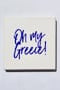 Κεραμικό Σουβέρ Oh my Greece! Tomy K 10x10cm