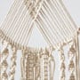 Boho Διακοσμητικό Τοίχου Macrame Ονειροπαγίδα με Κρόσσια Silas 30x60cm