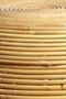 Σκαμπώ Χαμηλό από Φυσικό Rattan & Bamboo Raw 42x42x47cm