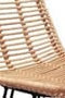 Ψηλό Σκαμπώ απο Φυσικό Rattan Pilar 44x50x65/90cm