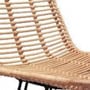 Ψηλό Σκαμπώ απο Φυσικό Rattan Pilar 44x50x65/90cm