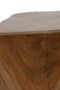 Σκαμπώ Teak Lot 30x30x30cm