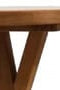 Τραπέζι από Μασίφ Ξύλο Teak Silva 100x100x75cm