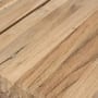 Τραπέζι από Μασίφ Ξύλο Teak Tripoli 80x80x75.5cm